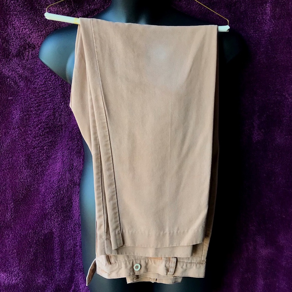 Liz Claiborne tencel pleat-front pants, 14